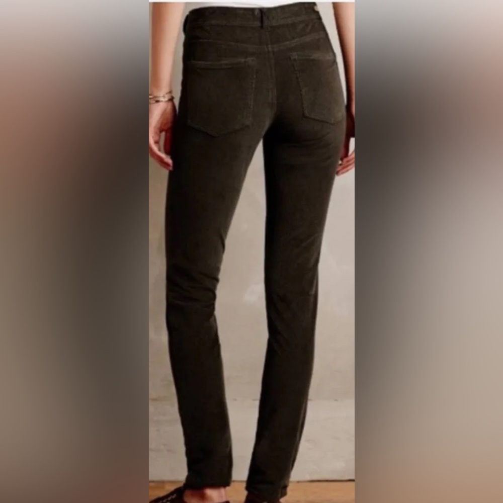 Pilcro and the Letterpress Chocolate Corduroy Pants